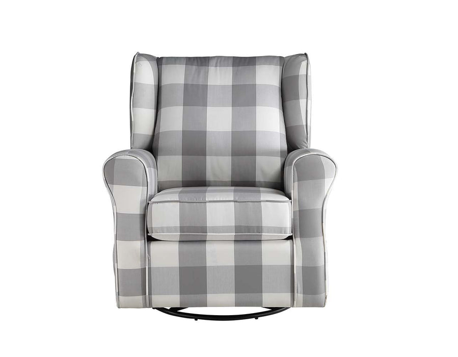 Patli - Swivel Chair - Gray Fabric Sacramento Furniture Store Furniture store in Sacramento