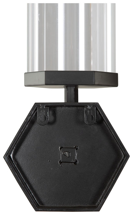 Teelston - Gunmetal Finish - Wall Sconce Sacramento Furniture Store Furniture store in Sacramento