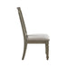 Zumala - Side Chair (Set of 2) - Beige Linen & Weathered Oak Finish Sacramento Furniture Store Furniture store in Sacramento