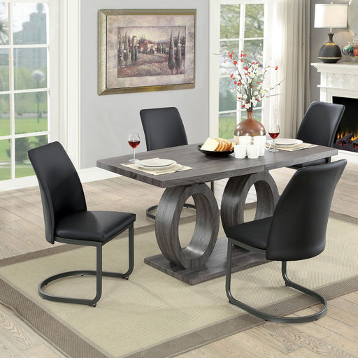 Saskia - Dining Table - Gray Sacramento Furniture Store Furniture store in Sacramento