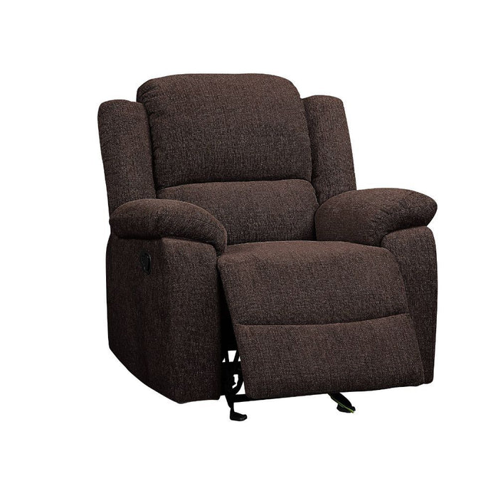 Madden - Glider Recliner - Brown Chenille Sacramento Furniture Store Furniture store in Sacramento