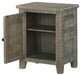 Pierston - Gray - Accent Cabinet Sacramento Furniture Store Furniture store in Sacramento