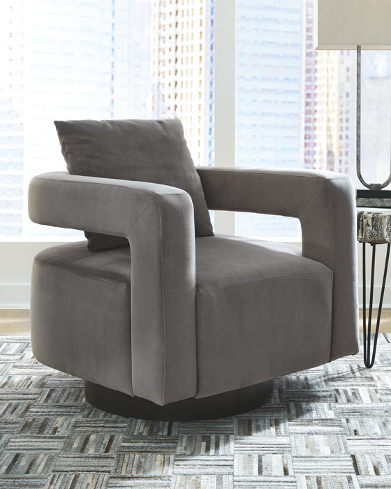 Alcoma - Otter - Swivel Accent Chair Sacramento Furniture Store Furniture store in Sacramento