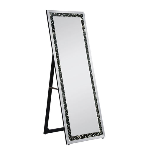 Noor - Accent Mirror - Mirrored & Faux Gemstones Sacramento Furniture Store Furniture store in Sacramento