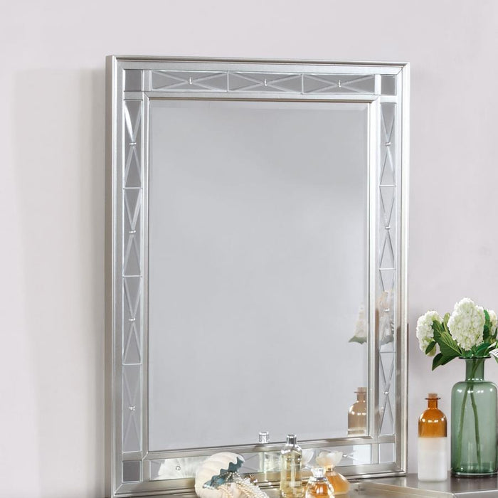 Leighton - Vanity Mirror - Metallic Mercury Sacramento Furniture Store Furniture store in Sacramento