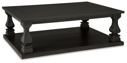 Wellturn - Black - Rectangular Cocktail Table Sacramento Furniture Store Furniture store in Sacramento