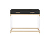 Adiel - Accent Table - Black & Gold Finish Sacramento Furniture Store Furniture store in Sacramento