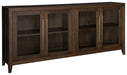 Balintmore - Dark Brown - Accent Cabinet - Horizontal Sacramento Furniture Store Furniture store in Sacramento