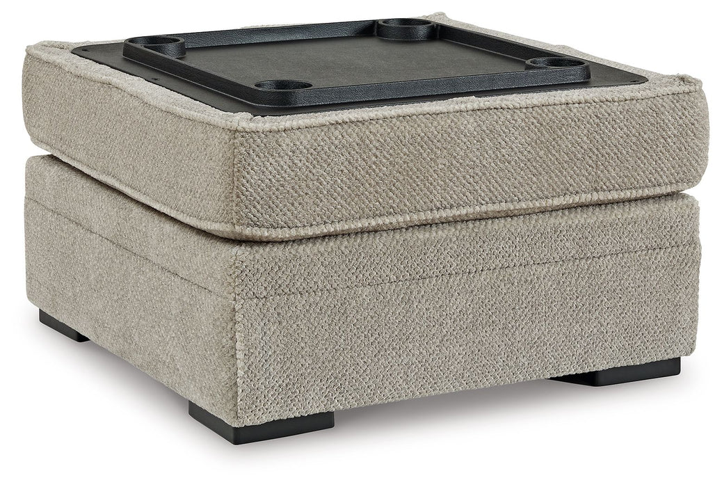 Calnita - Sisal - Ottoman With Storage Sacramento Furniture Store Furniture store in Sacramento