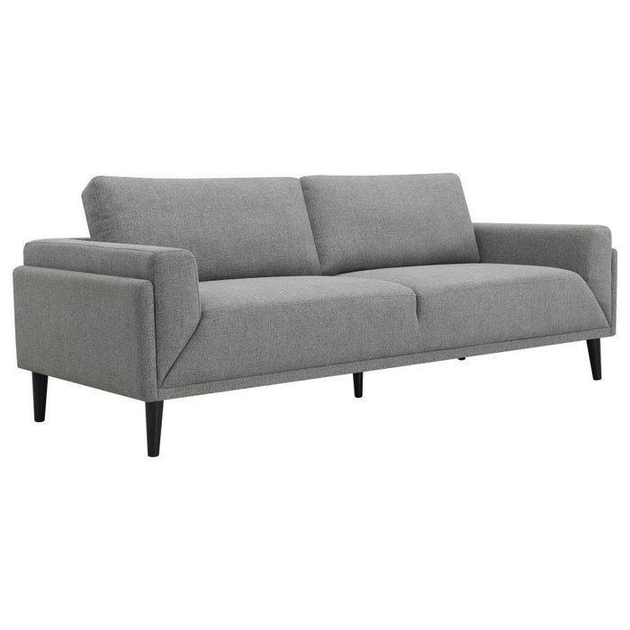 Rilynn - Upholstered Track Arms Sofa Set Sacramento Furniture Store Furniture store in Sacramento