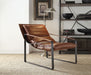 Quoba - Accent Chair - Cocoa Top Grain Leather Sacramento Furniture Store Furniture store in Sacramento