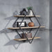 Brantley - Wall Shelf - Oak & Sandy Black Finish - 31" Sacramento Furniture Store Furniture store in Sacramento