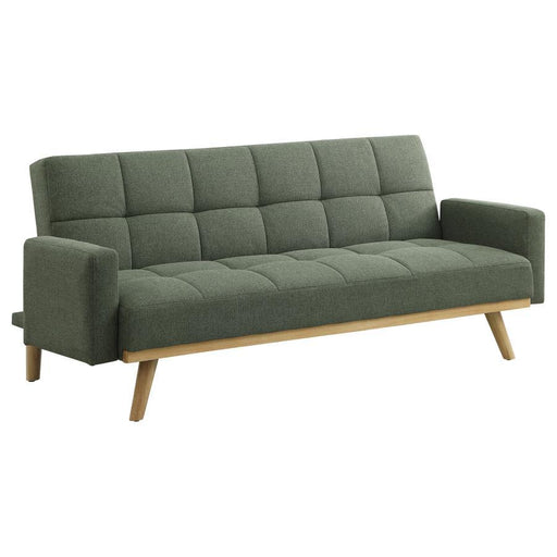 Kourtney - Upholstered Track Arms Covertible Sofa Bed Sacramento Furniture Store Furniture store in Sacramento