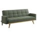 Kourtney - Upholstered Track Arms Covertible Sofa Bed Sacramento Furniture Store Furniture store in Sacramento