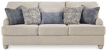 Traemore - Linen - Queen Sofa Sleeper Sacramento Furniture Store Furniture store in Sacramento