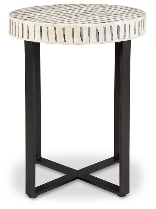 Crewridge - Black / Cream - Accent Table Sacramento Furniture Store Furniture store in Sacramento