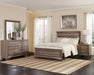 Kauffman - Transitional High Headboard Panel Bed Bedroom Set Sacramento Furniture Store Furniture store in Sacramento