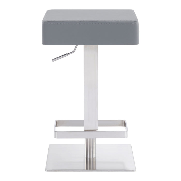 Kaylee - Adjustable Swivel Backless Bar Stool