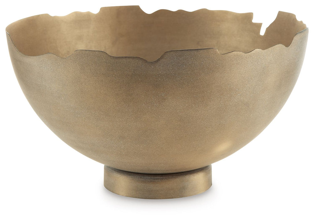 Maura - Antique Gold Finish - Bowl Sacramento Furniture Store Furniture store in Sacramento