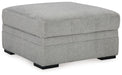 Casselbury - Cement - Ottoman With Storage Sacramento Furniture Store Furniture store in Sacramento