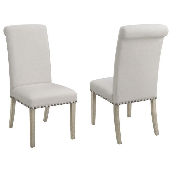 Salem - Upholstered Side Chairs (Set of 2) - Rustic Smoke And Gray Sacramento Furniture Store Furniture store in Sacramento