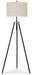 Cashner - Black / Gold Finish - Metal Floor Lamp Sacramento Furniture Store Furniture store in Sacramento