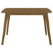 Kersey - Dining Table With Angled Legs - Chestnut Sacramento Furniture Store Furniture store in Sacramento