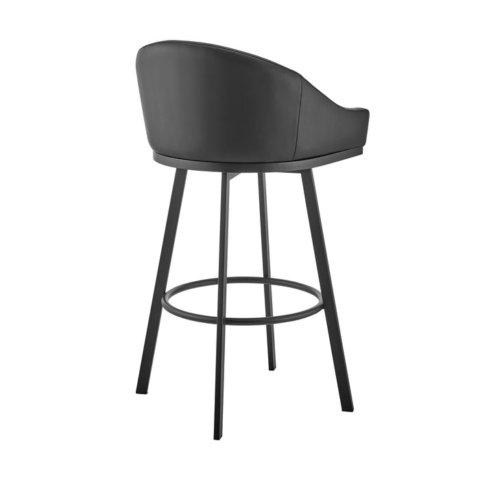 Eleanor - Swivel Stool - Black Base