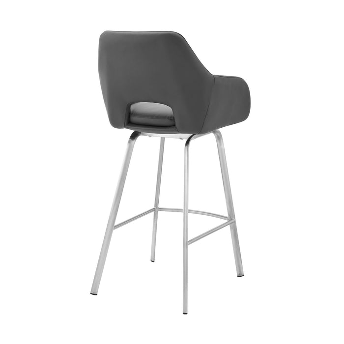 Aura - Steel Swivel Stool