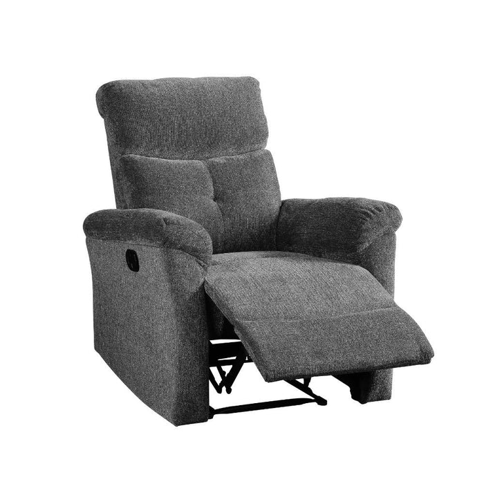 Treyton - Recliner - Gray Chenille Sacramento Furniture Store Furniture store in Sacramento