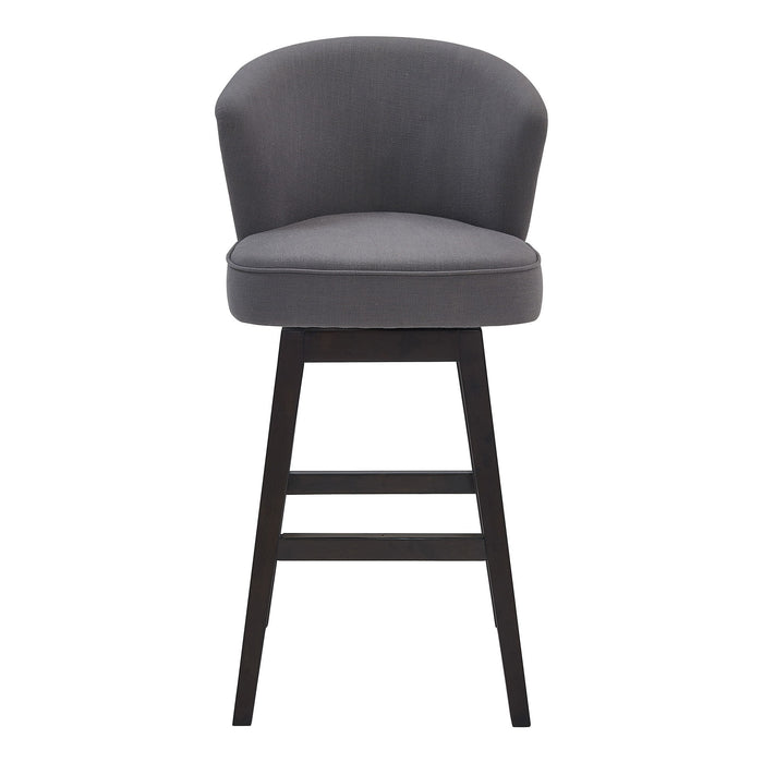 Brandy - Swivel Wood Bar Stool