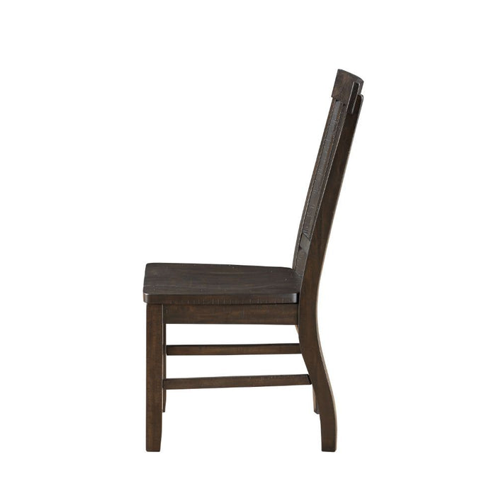 Maisha - Side Chair (Set of 2) - Rustic Walnut Sacramento Furniture Store Furniture store in Sacramento