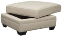 Luxora - Bisque - Ottoman With Storage Sacramento Furniture Store Furniture store in Sacramento