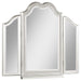 Evangeline - Vanity Mirror With Faux Diamond Trim - Silver Sacramento Furniture Store Furniture store in Sacramento