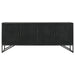 Riddell - 4-Door Accent Cabinet - Black Sacramento Furniture Store Furniture store in Sacramento