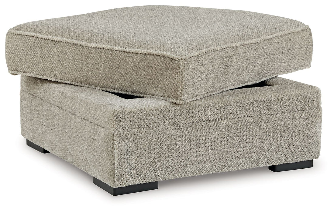 Calnita - Sisal - Ottoman With Storage Sacramento Furniture Store Furniture store in Sacramento