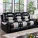 Leipzig - Power Sofa - Black / Light Gray Sacramento Furniture Store Furniture store in Sacramento