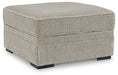 Calnita - Sisal - Ottoman With Storage Sacramento Furniture Store Furniture store in Sacramento