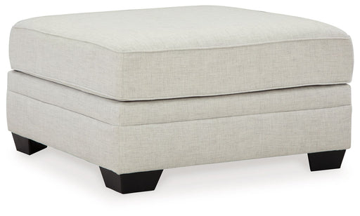 Huntsworth - Dove Gray - Oversized Accent Ottoman Sacramento Furniture Store Furniture store in Sacramento