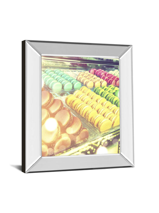 Tasty Treats By Acosta - Mirror Framed Print Wall Art - Yellow