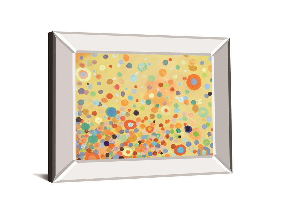 Diversity By Don Li-Leger - Mirror Framed Print Wall Art - Yellow