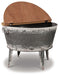 Shellmond - Metallic / Brown / Beige - Accent Cocktail Table Sacramento Furniture Store Furniture store in Sacramento