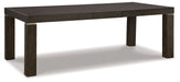 Hyndell - Dark Brown - Rectangular Dining Room Extension Table Sacramento Furniture Store Furniture store in Sacramento