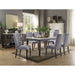 Merel - Dining Table - White Marble & Gray Oak Sacramento Furniture Store Furniture store in Sacramento