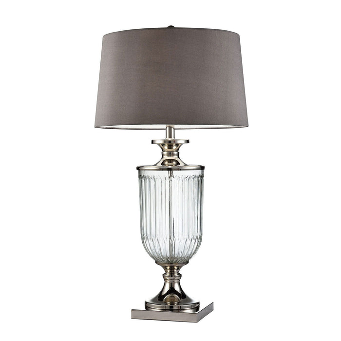 Ira - Table Lamp - Silver / Clear Sacramento Furniture Store Furniture store in Sacramento