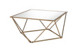 Fogya - Coffee Table - Mirrored & Champagne Gold Finish Sacramento Furniture Store Furniture store in Sacramento