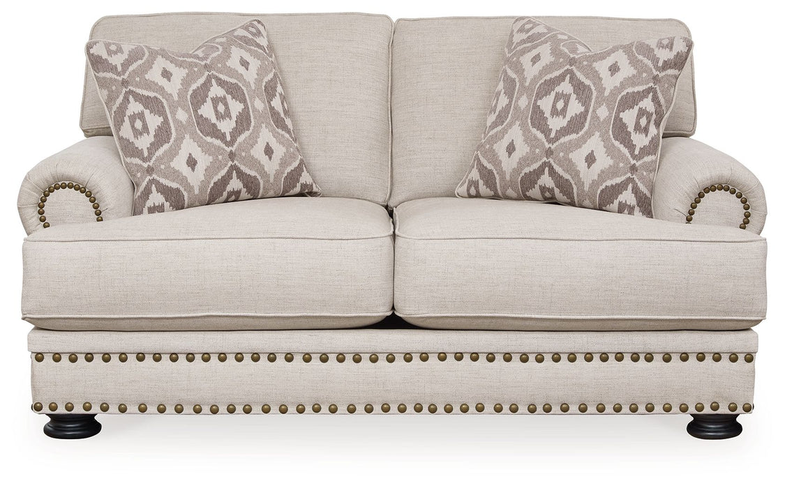 Merrimore - Linen - Loveseat Sacramento Furniture Store Furniture store in Sacramento