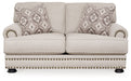 Merrimore - Linen - Loveseat Sacramento Furniture Store Furniture store in Sacramento