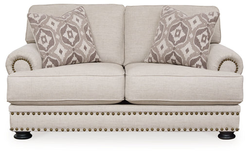 Merrimore - Linen - Loveseat Sacramento Furniture Store Furniture store in Sacramento