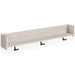 Socalle - Light Natural - Wall Mounted Coat Rack W/shelf Sacramento Furniture Store Furniture store in Sacramento